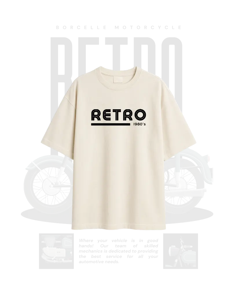 RETRO EDITION OVERSIZED TSHIRT