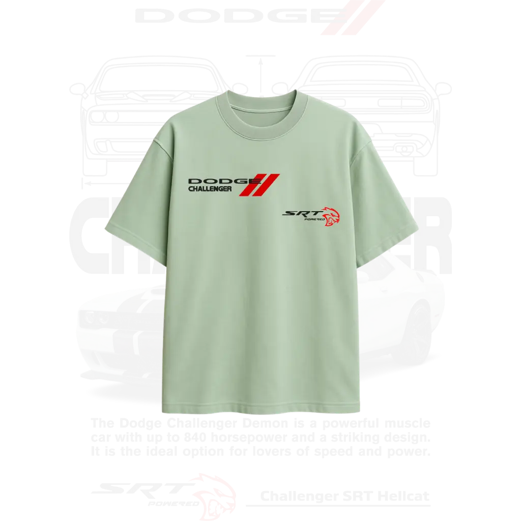 🏁 The Challenger Hellcat Blueprint Tee - Track Edition