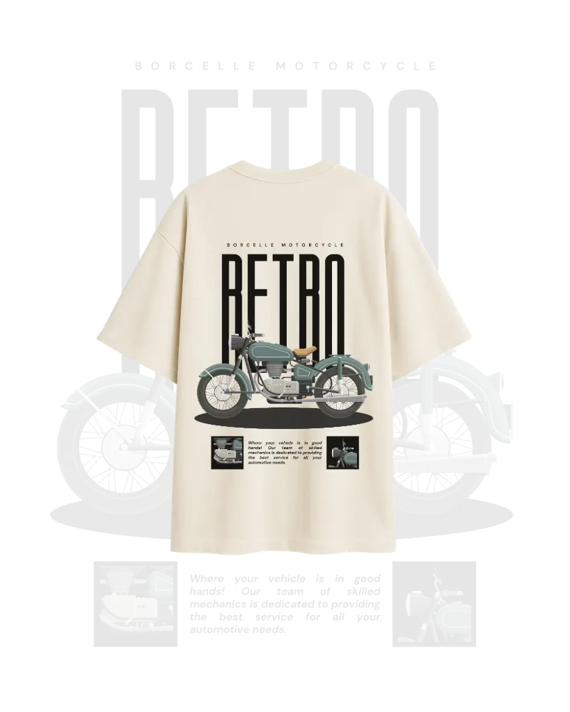 RETRO EDITION OVERSIZED TSHIRT