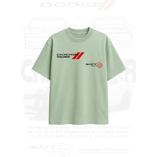 🏁 The Challenger Hellcat Blueprint Tee - Track Edition